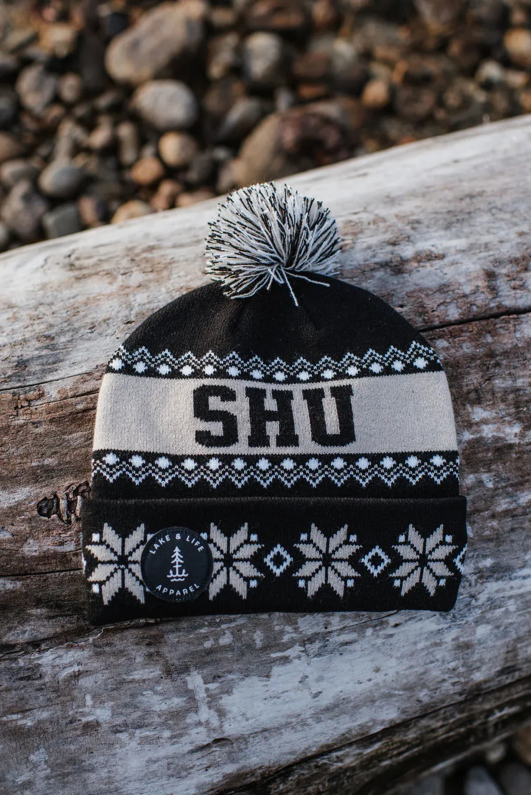 vintage toboggan toque beanie, lake and life apparel - Shu