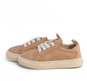 Waxed Tan - Low Top Sneakers