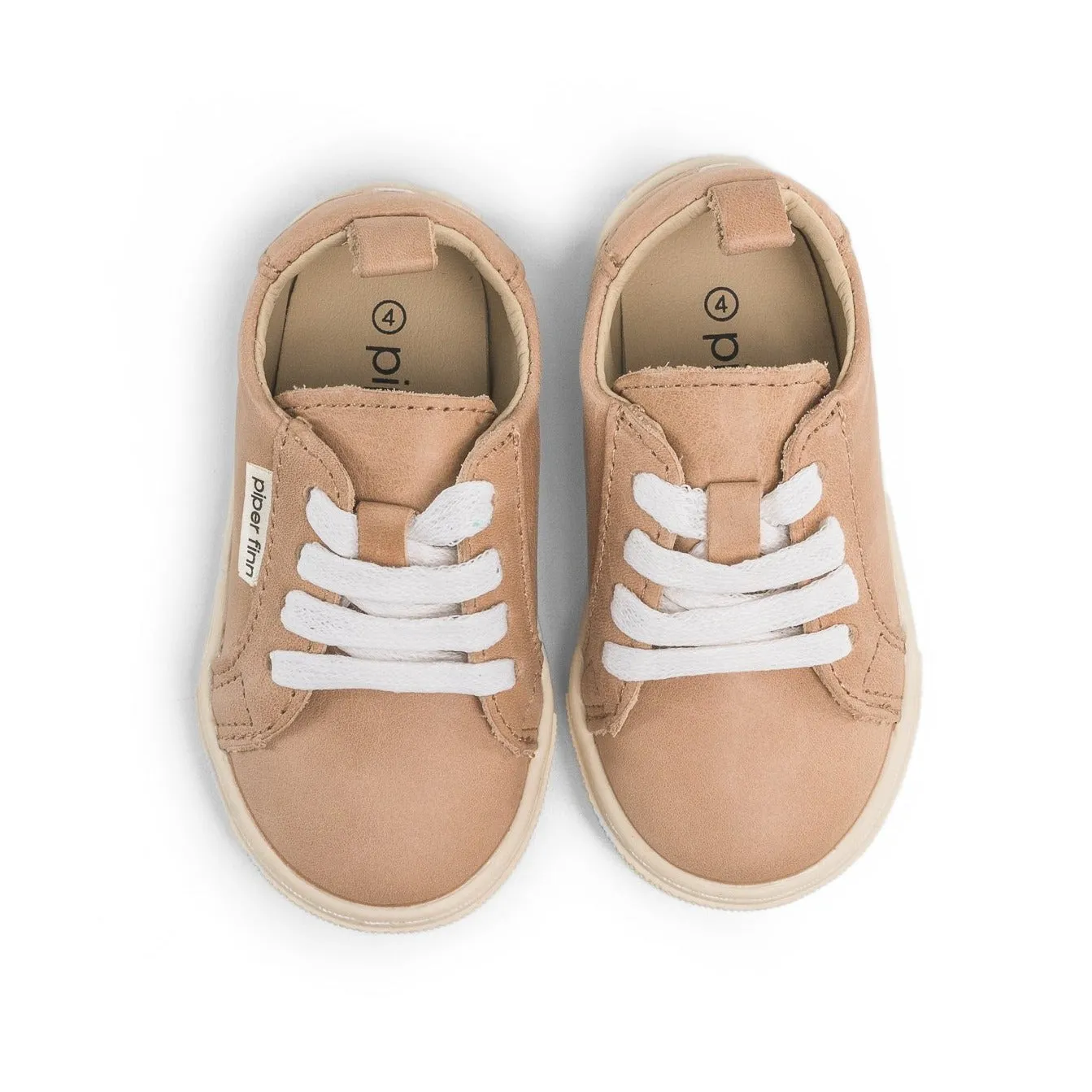 Waxed Tan - Low Top Sneakers