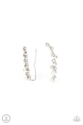 White Post Earrings - Couture Crawl