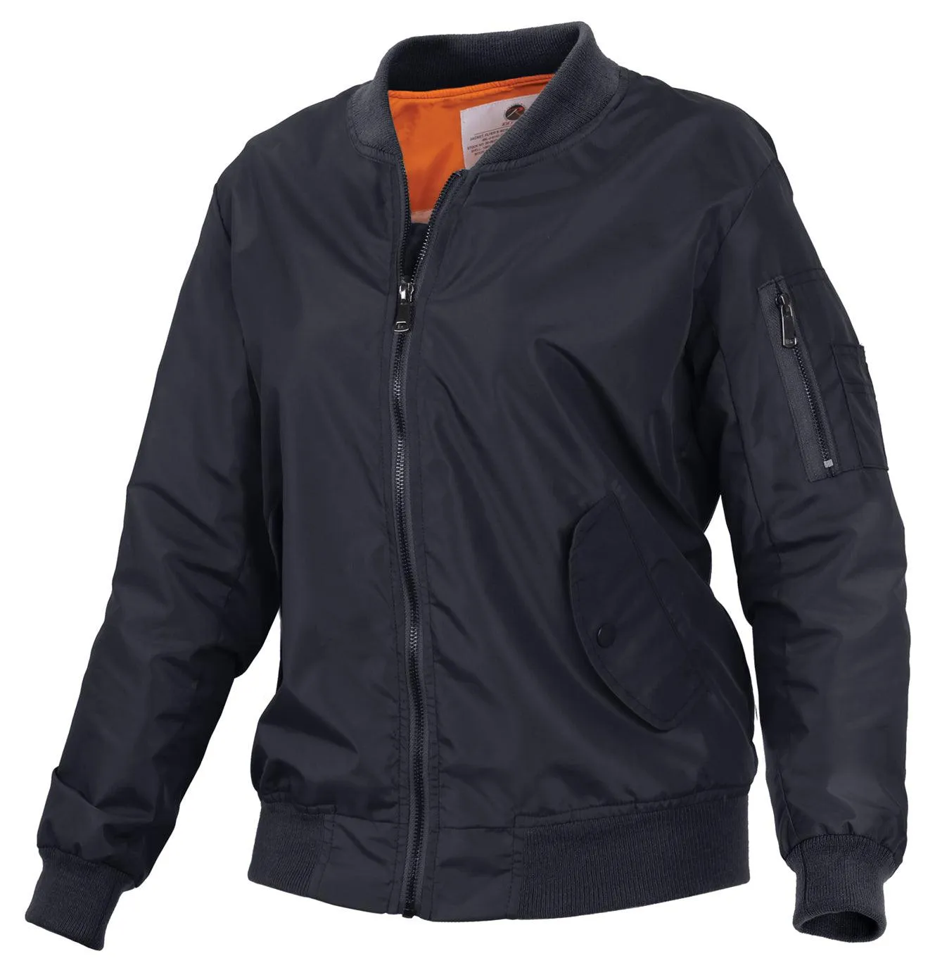 Womens Lightweight MA-1 Flight Jacket