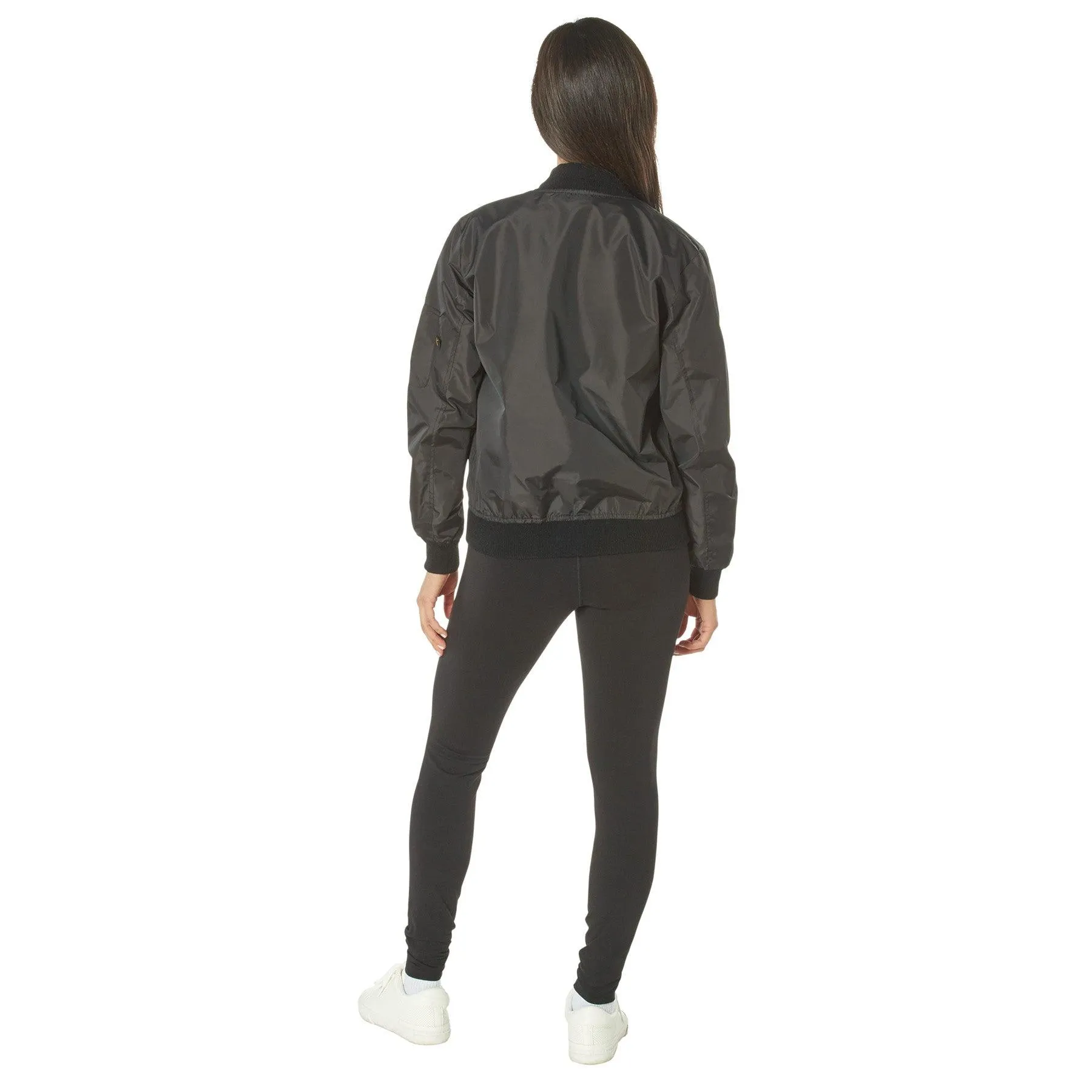 Womens Lightweight MA-1 Flight Jacket