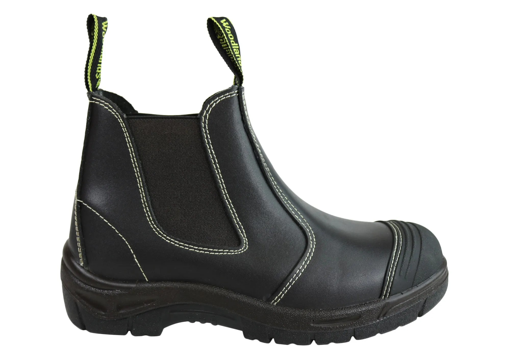 Woodlands New Foreman Mens Leather Steel Toe Work Boots