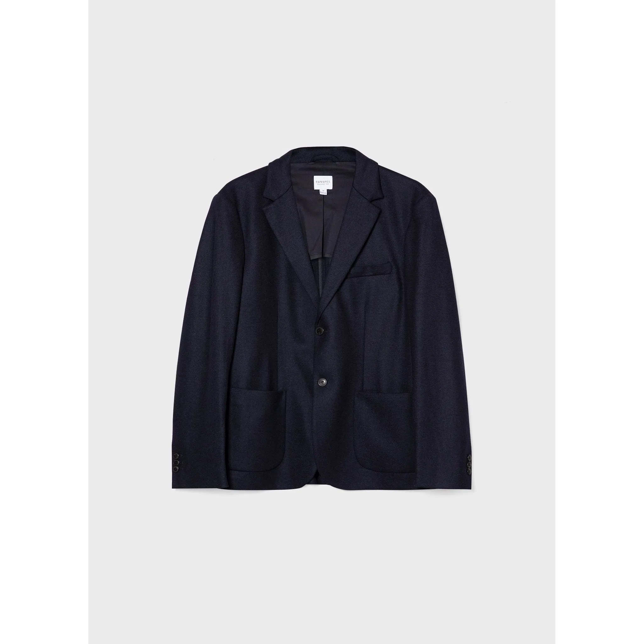 Wool Blazer | Men | Navy (V1)