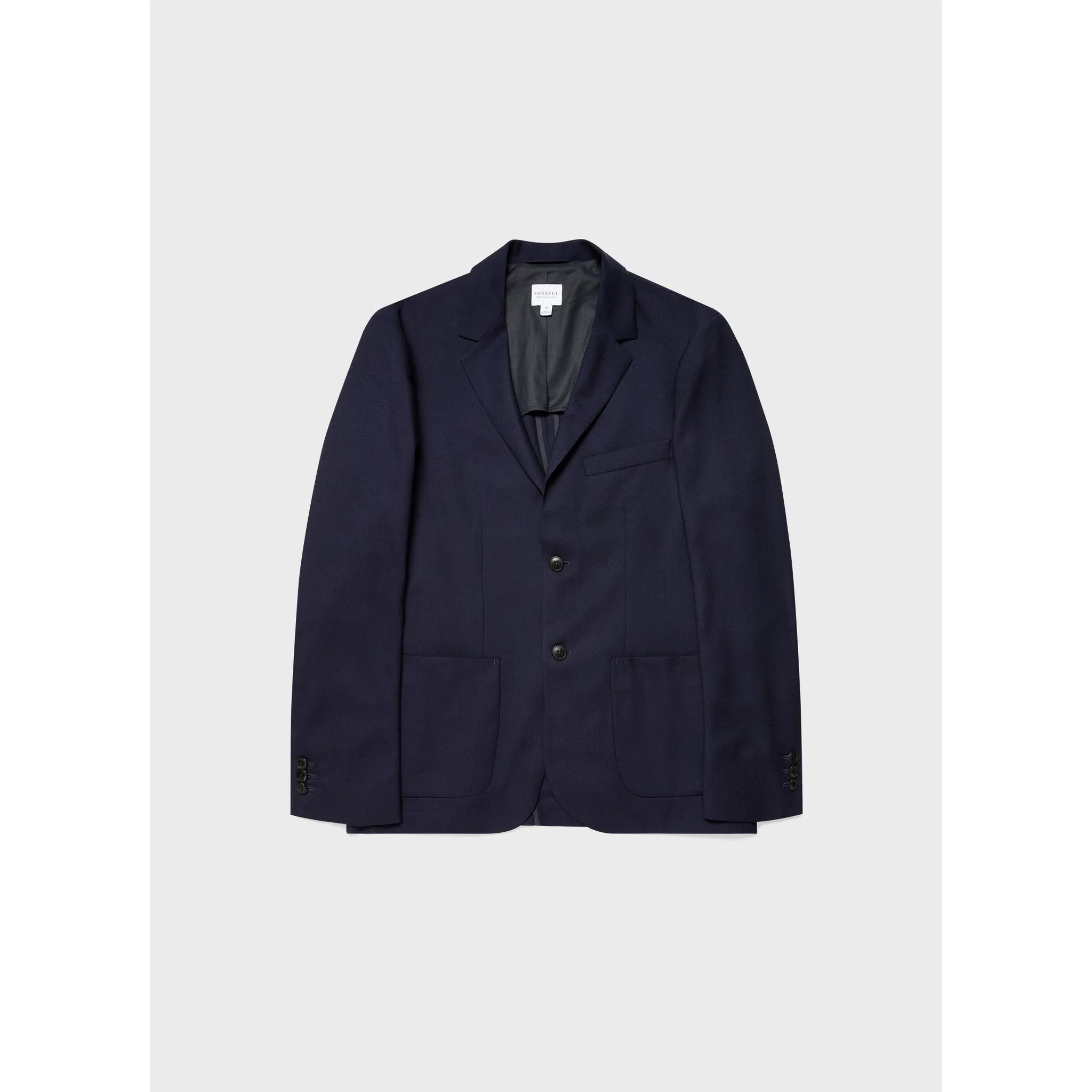 Wool Blazer | Men | Navy (V2)