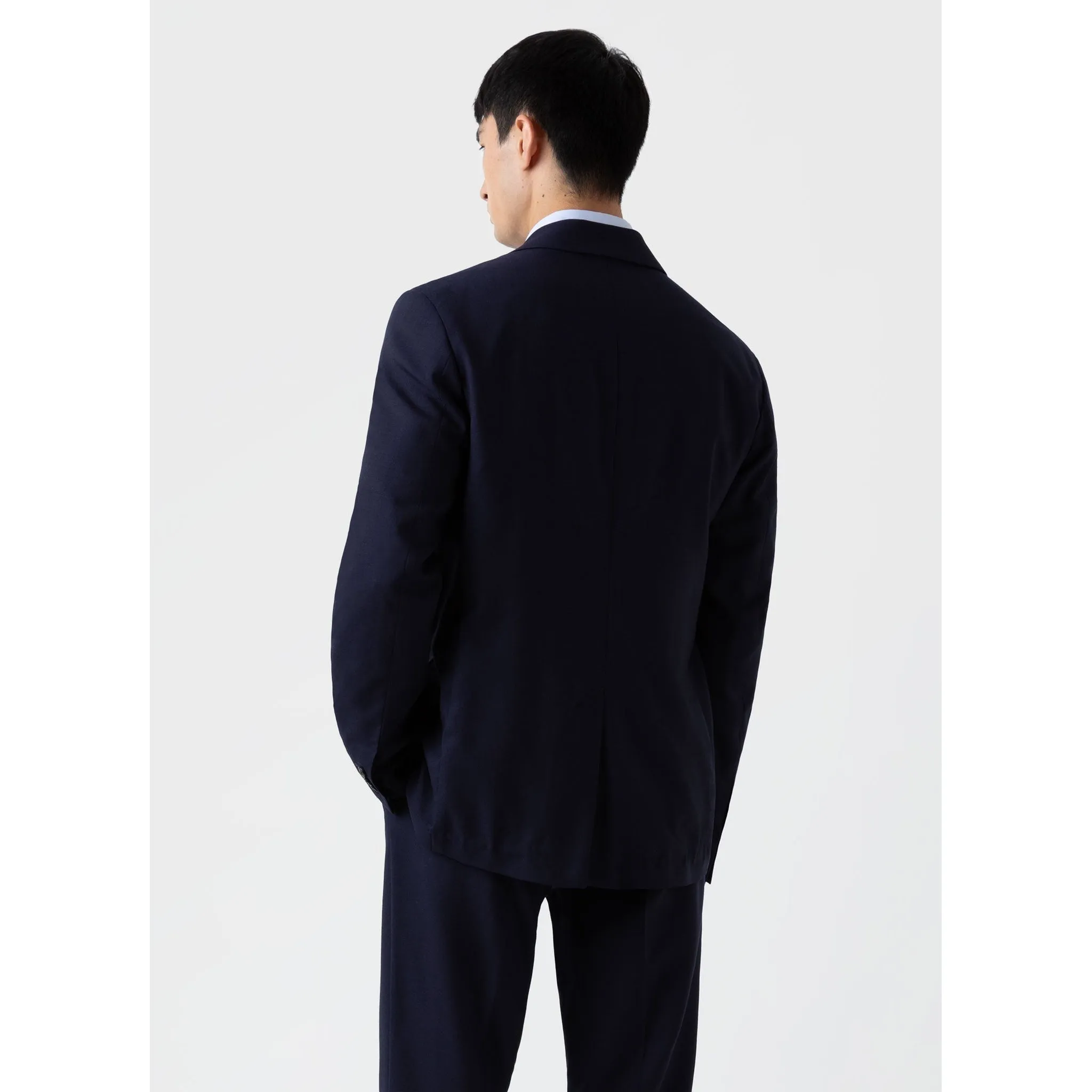 Wool Blazer | Men | Navy (V2)