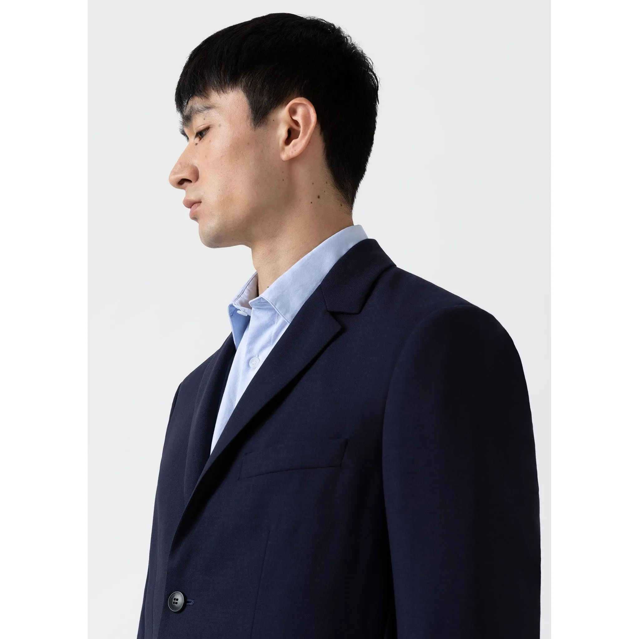 Wool Blazer | Men | Navy (V2)