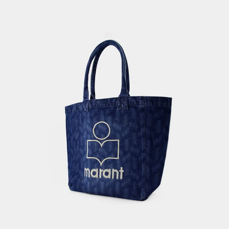 Yenky Ga Tote bag - Isabel Marant - Cotton - Blue