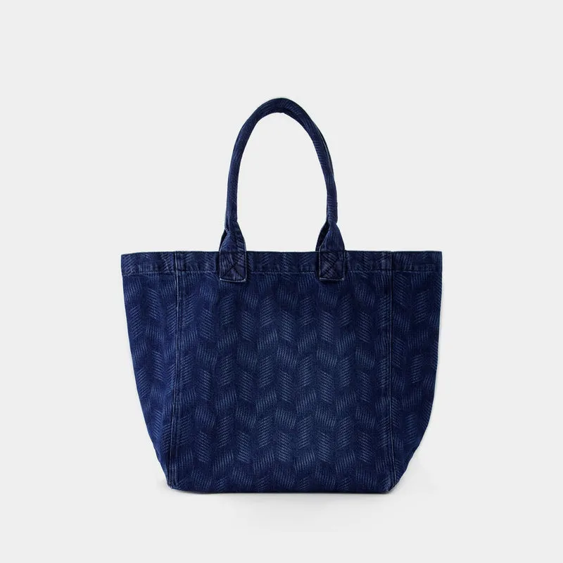 Yenky Ga Tote bag - Isabel Marant - Cotton - Blue