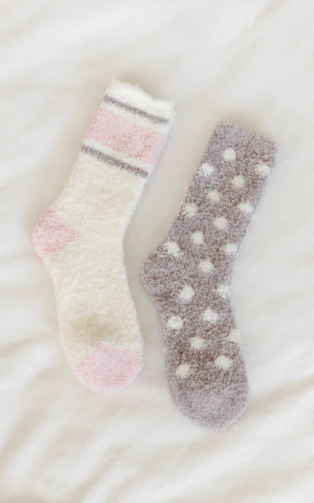 Z Supply Plush Dot Socks - 2 Pack