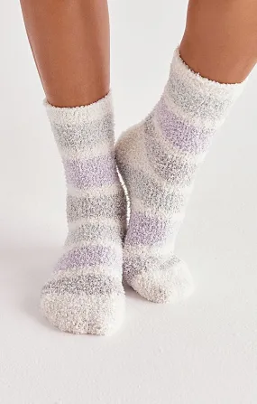 Z Supply Striped Plush Socks