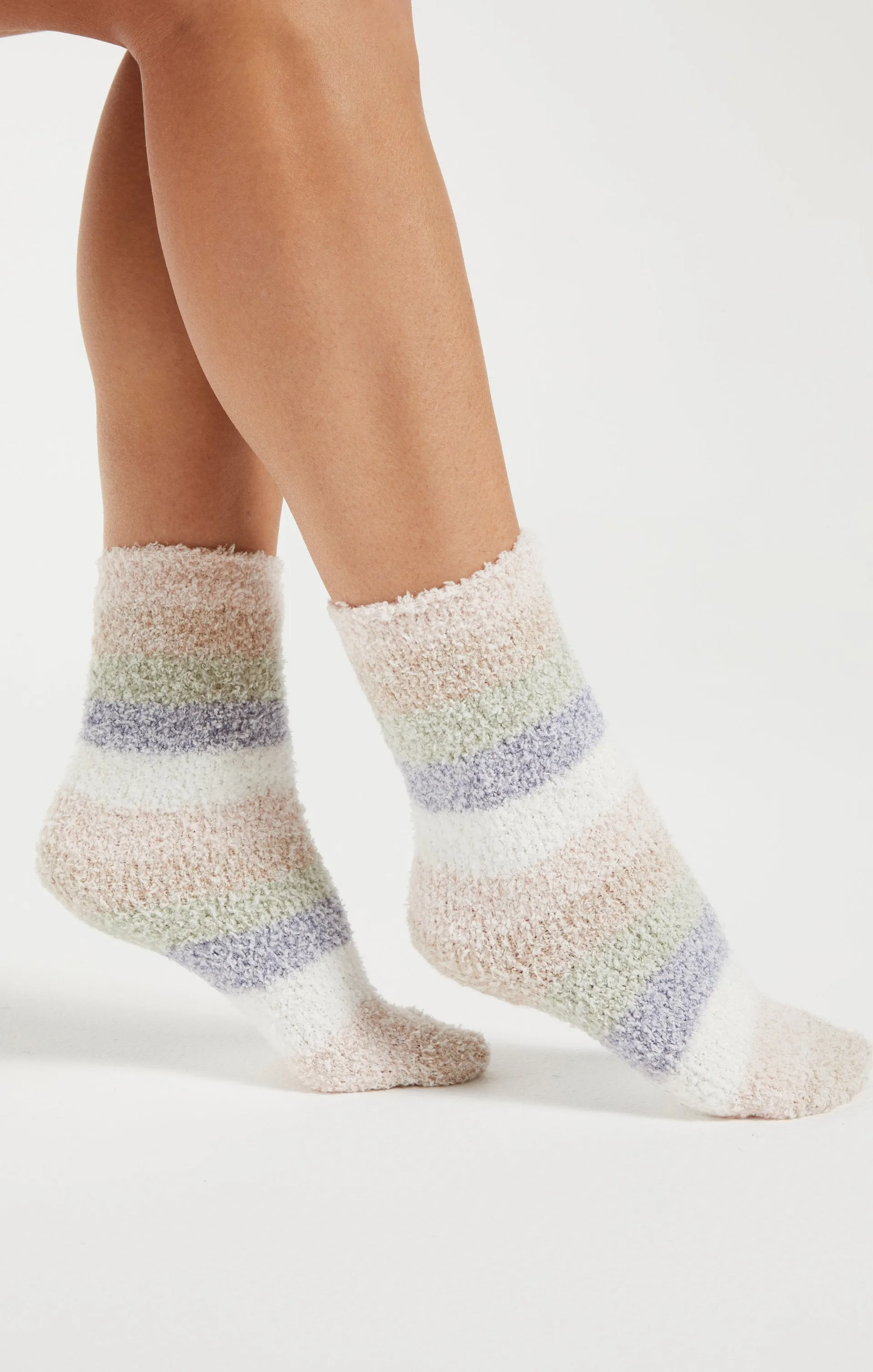 Z Supply Striped Plush Socks